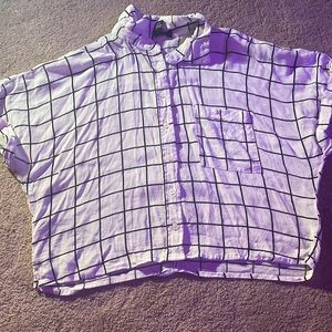 Cropped button up Shirt